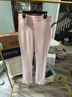 Express Editor Blush Pink Dress Pants